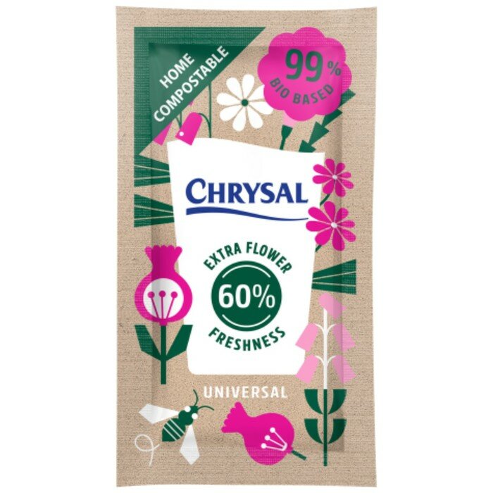 Универсальная подкормка для срезанных цветов Chrysal, бумажный, 5 г, набор 20 шт - фотография № 2