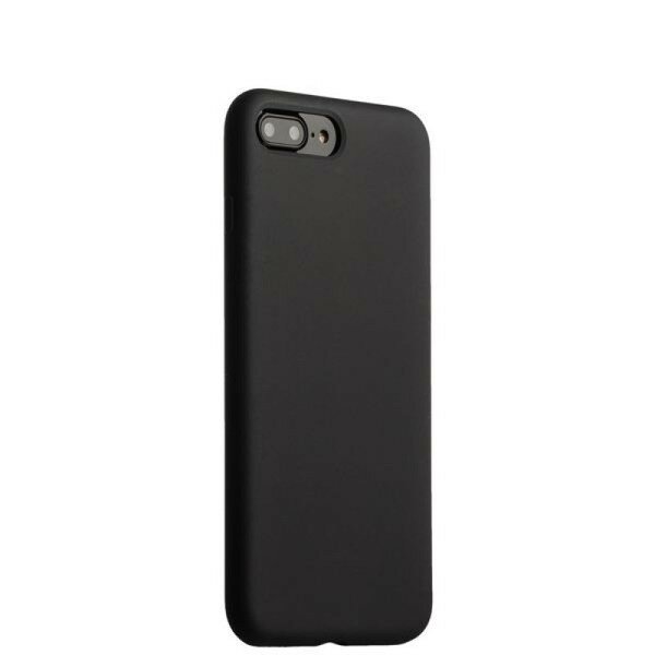 Силиконовый чехол для iPhone SE/5S/5 черный в блистере
