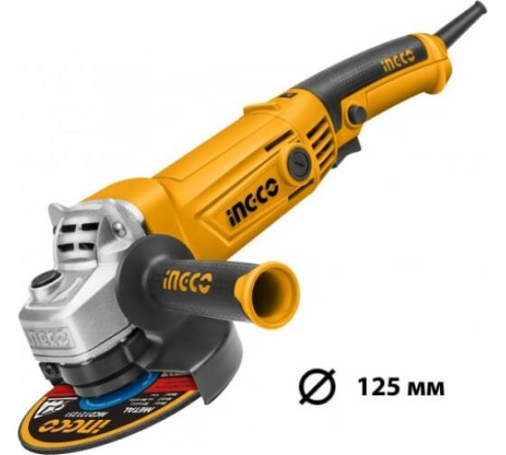 Угловая шлифовальная машина INGCO_Powertools AG10108-5