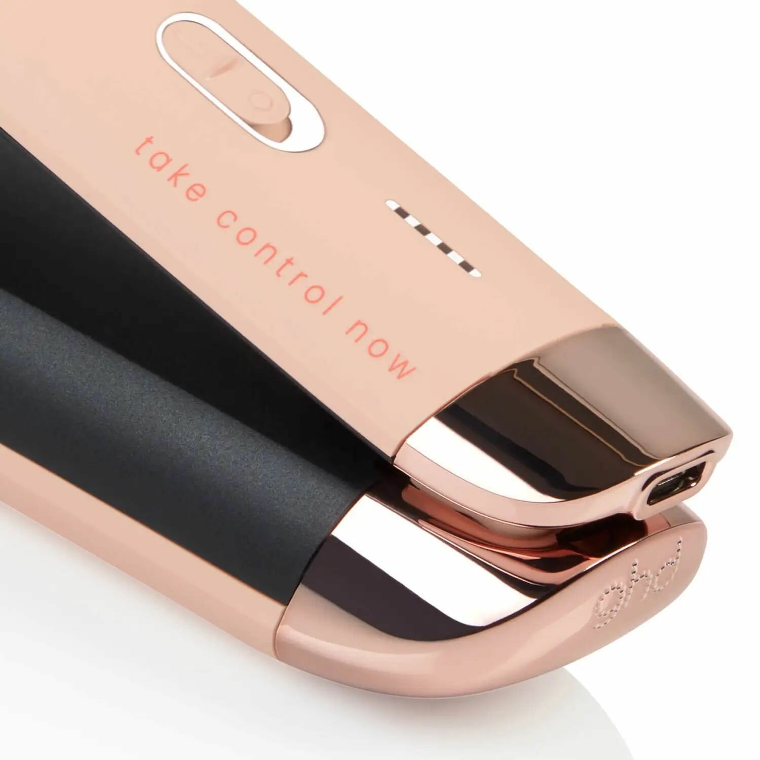 Аккумуляторный выпрямитель для волос Ghd Unplugged Pink Charity Edition (Soft Peach) - фотография № 3