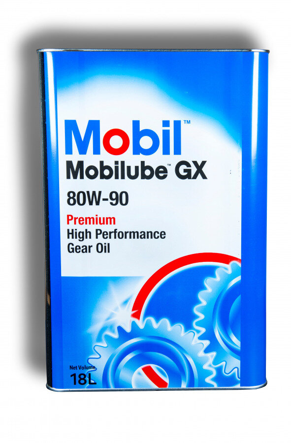 Трансмиссионное масло Mobiliube GX 80W-90 18L