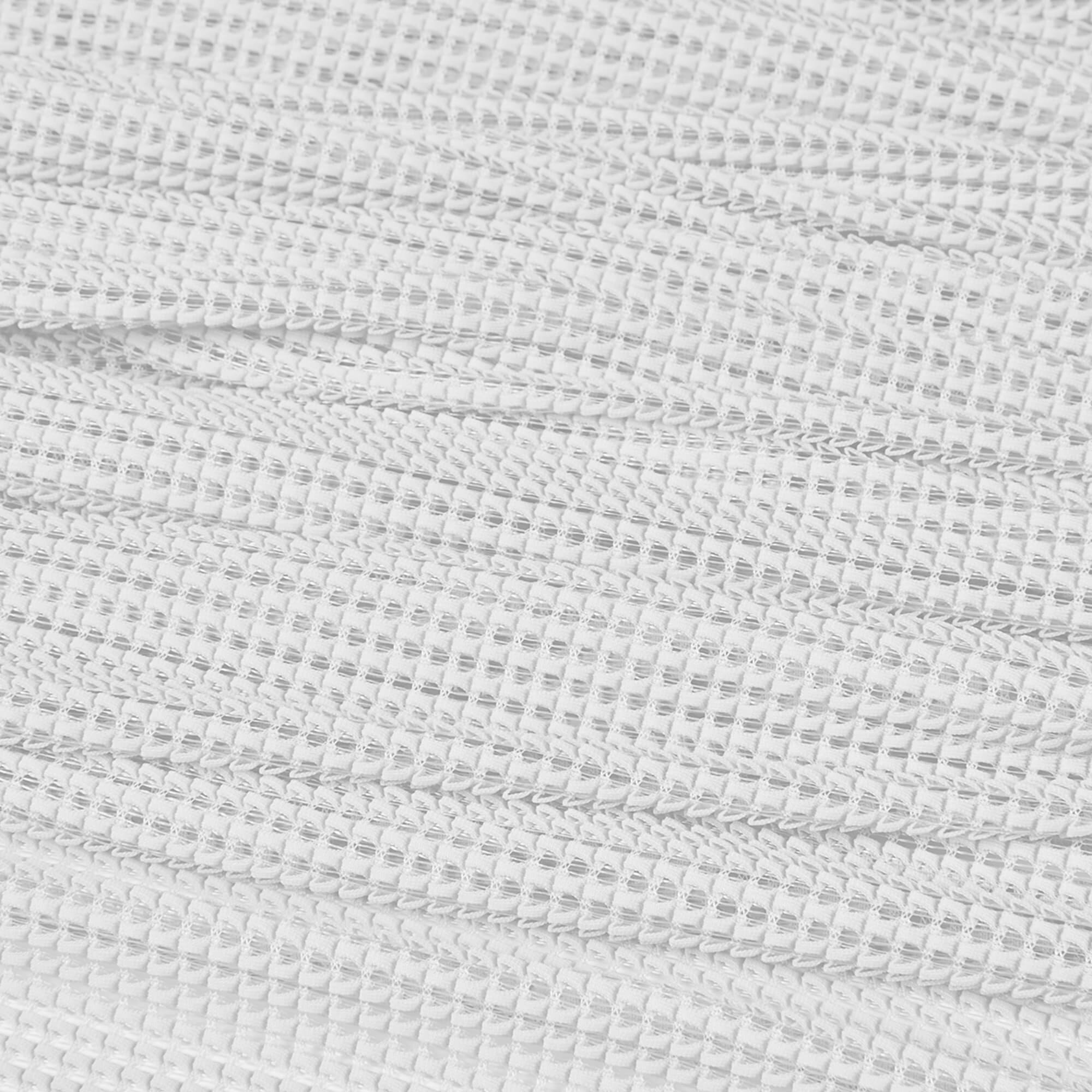 Тюль на ленте «Фентези Макраме» 250x260 см цвет бежевый - фотография № 2
