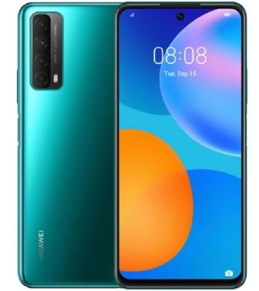 Смартфон P smart 2021 128 гб RAM 4гб зеленый наличие 3G LTE OS Android/Screen 6.67" 1080 x 2400 IPS-LCD Dual SIM 1xUSB type C 1xразъем для наушников 1xслот MicroSD карты 2xлоток под карту типа