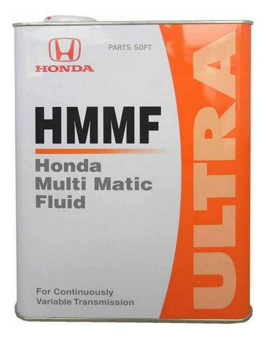 масло трансмиссионное honda hmmf 4 л 08260-99904