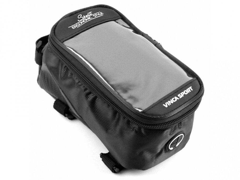 Vinca Sport сумка на раму Vinca Sport FB 07-2 L black 195*100*100 мм, черная