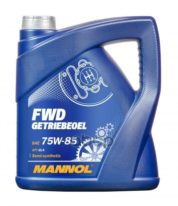   75W85 Mannol 4  Fwd Getriebeoel Gl4 MANNOL . 1317