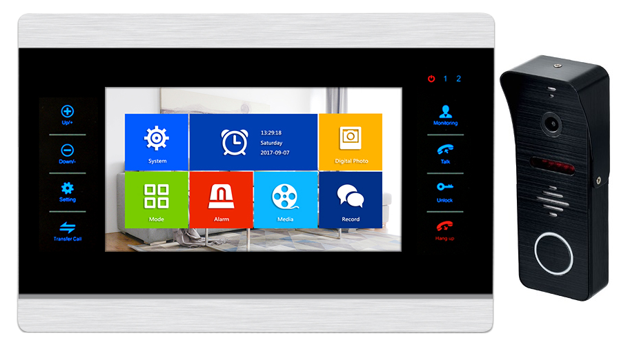 EVJ-72-FHDcp-KIT Комплект видеодомофона 7" слот microSD 32G (Монитор/Видеопанель)