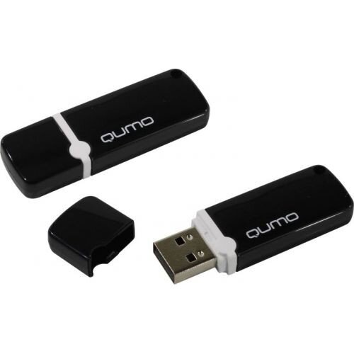 USB 2.0 QUMO 16GB Optiva 02 Black [QM16GUD-OP2-black]