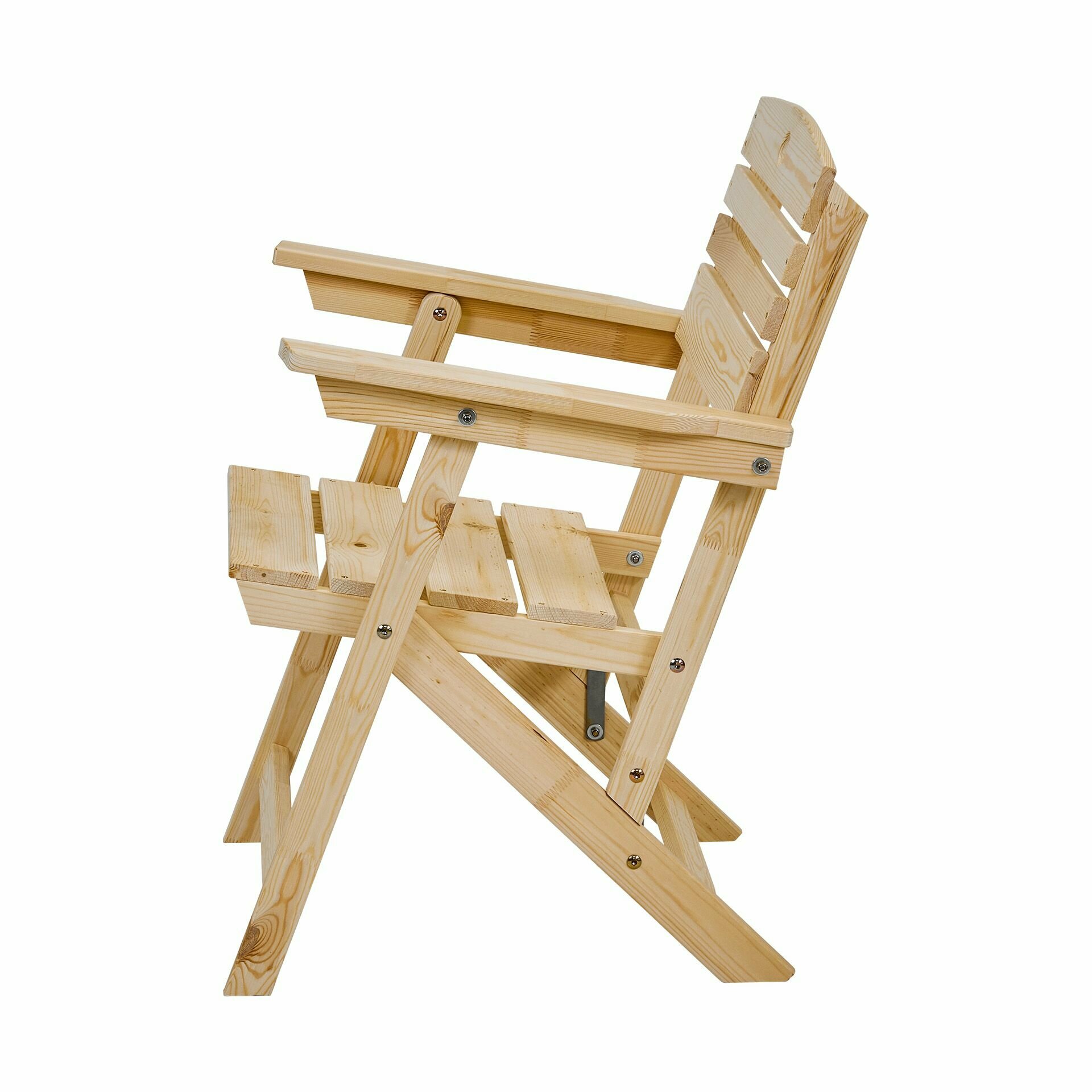 Кресло деревянное для сада и дачи, милтон - фотография № 3