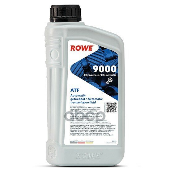   Hightec Atf 9000 1. . ROWE . 25020-0010-99