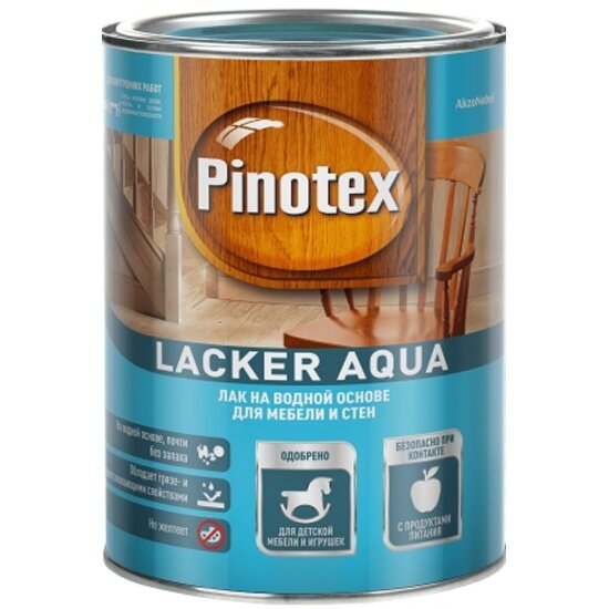 Лак PINOTEX LACKER Aqua 10 матовый1 л.