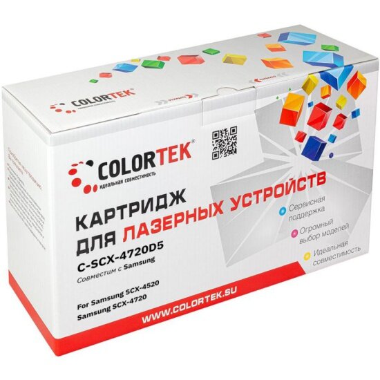 Картридж лазерный Colortek SCX4720D5 для принтеров Samsung