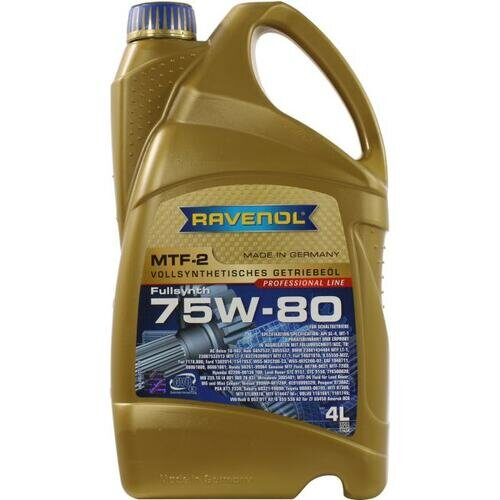 Трансмиссионное масло Ravenol MTF-2 75W-80