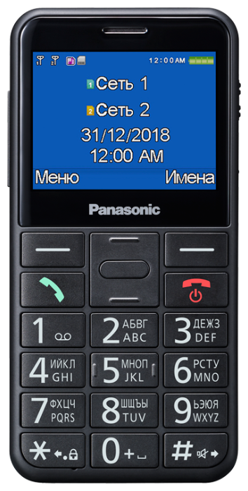 Мобильный телефон Panasonic TU150 black