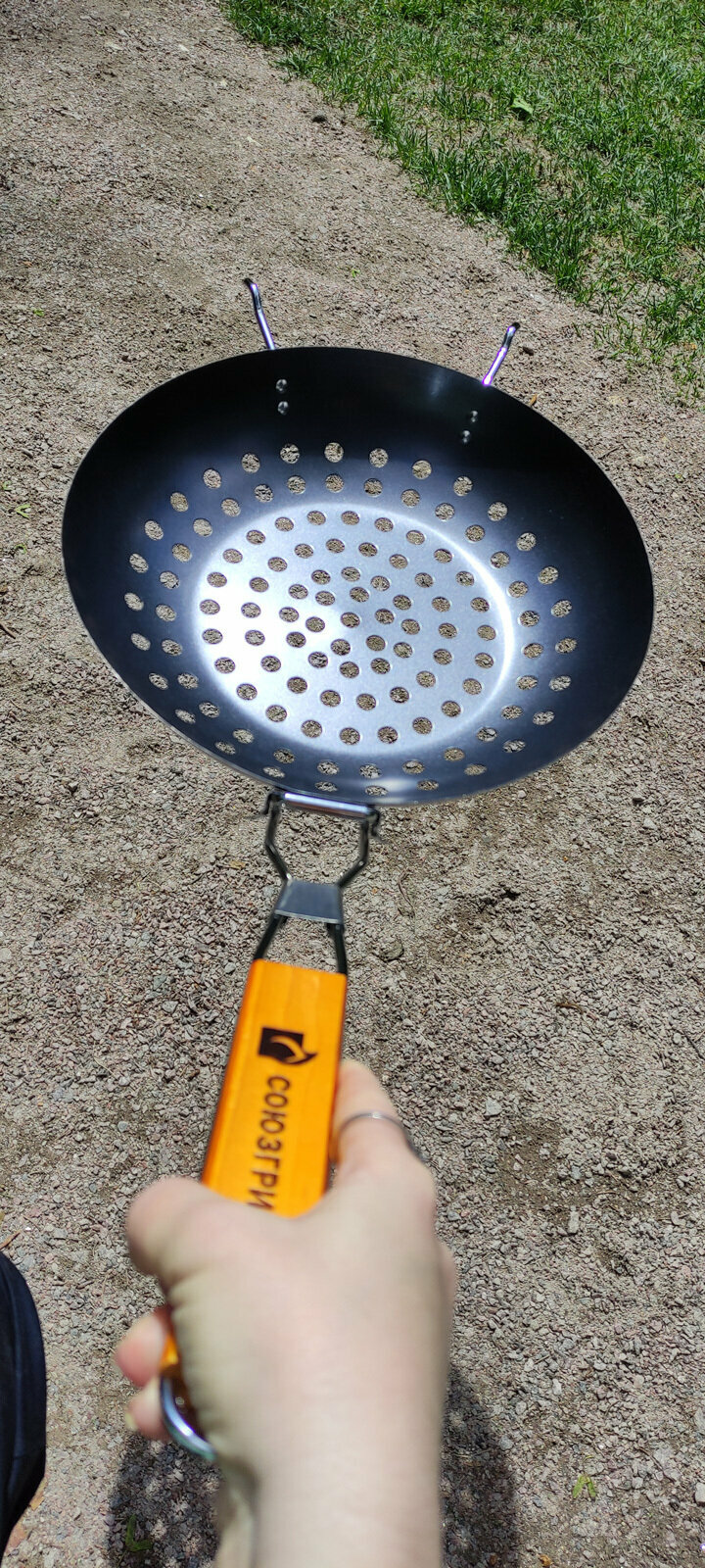 Сковорода-гриль круглая с антипригарным покрытием Союзгриль N1-G09 (аналог Forester BQ-N19) 28см - фотография № 11