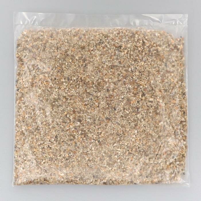 Речной песок "Рецепты дедушки Никиты", сухой, фр 1,6-2,5, крошка, 0,5 кг - фотография № 3