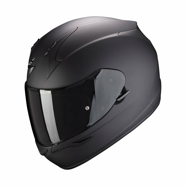 Мотошлем Интеграл Scorpion EXO EXO-390 Solid Helmet / Матовый / Черный (Размер: XS)