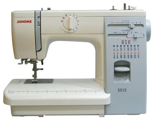   Janome 5515, white