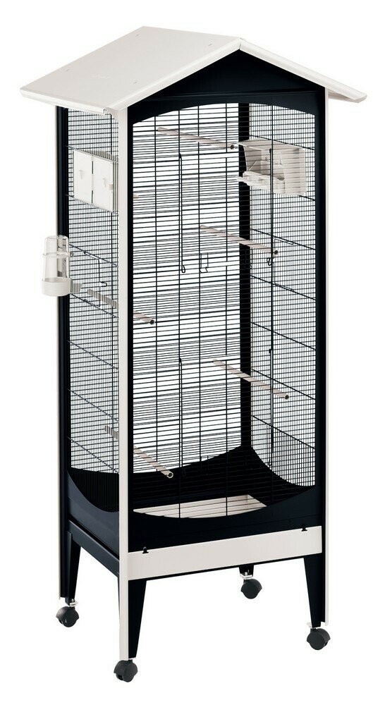 Вертикальный Вольер для птиц BRIO MINI, 73х60х160 см - фотография № 4