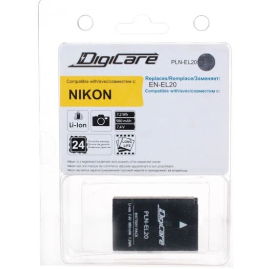 Аккумуляторная батарея для Nikon Digicare - фото №1