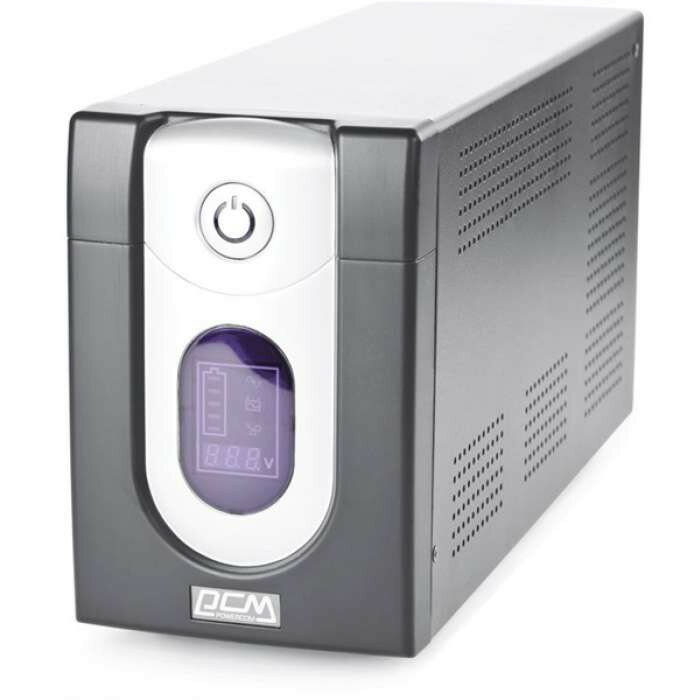 Источник бесперебойного питания Powercom Back-UPS IMPERIAL, Line-Interactive, 1500VA/900W, Tower, IEC, LCD, USB (507312)