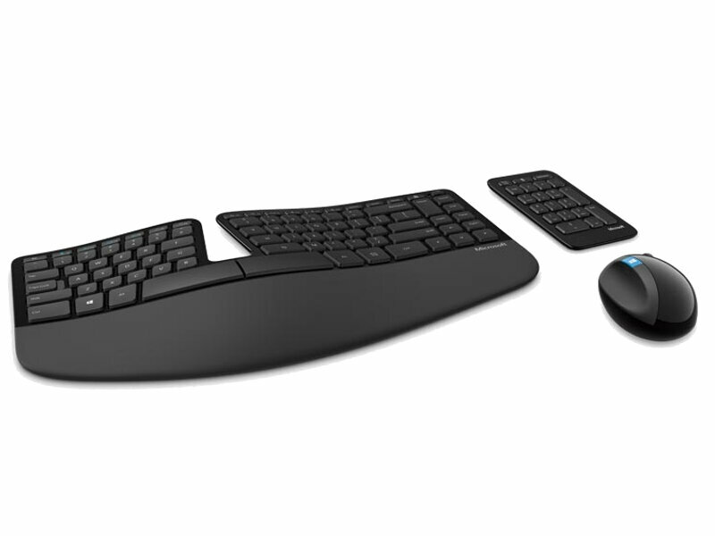 Комплект клавиатура + мышь Microsoft Sculpt Ergonomic Desktop Black USB