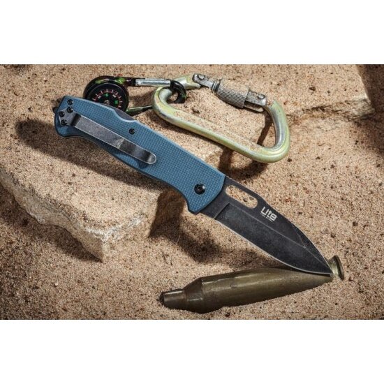 Нож складной KIZLYAR SUPREME Ute (G10) 440C, StoneWash Gray
