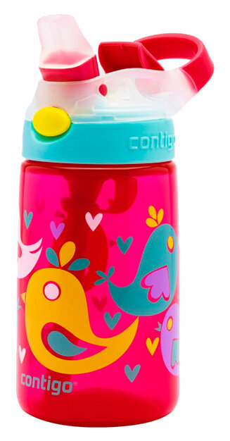 Бутылка Contigo Gizmo Flip 0.42л розовыйжелтый пластик 2116112