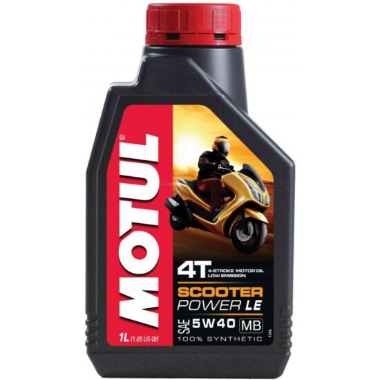 Синтетическое моторное масло Motul Scooter Power 4T 5W40