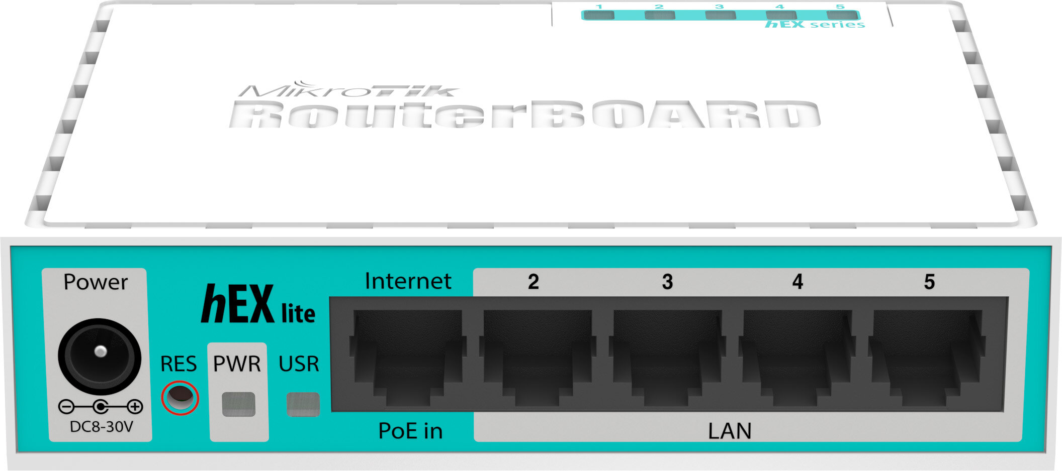 Маршрутизатор MikroTik RB750R2 /PoE 4шт./100Mb/s 5шт./