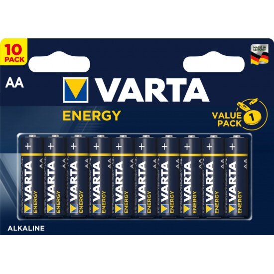 Элемент питания Varta Energy LR6 AA бл 10