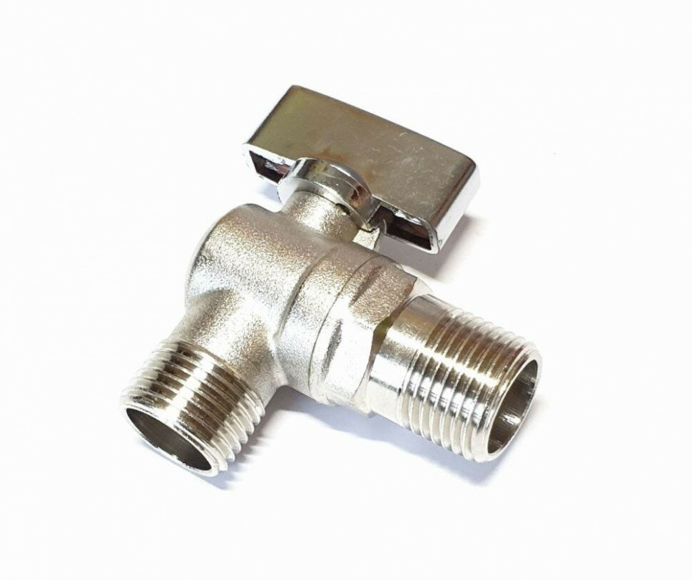 Кран угловой 1/2"х1/2" матовый ZOLL Z33