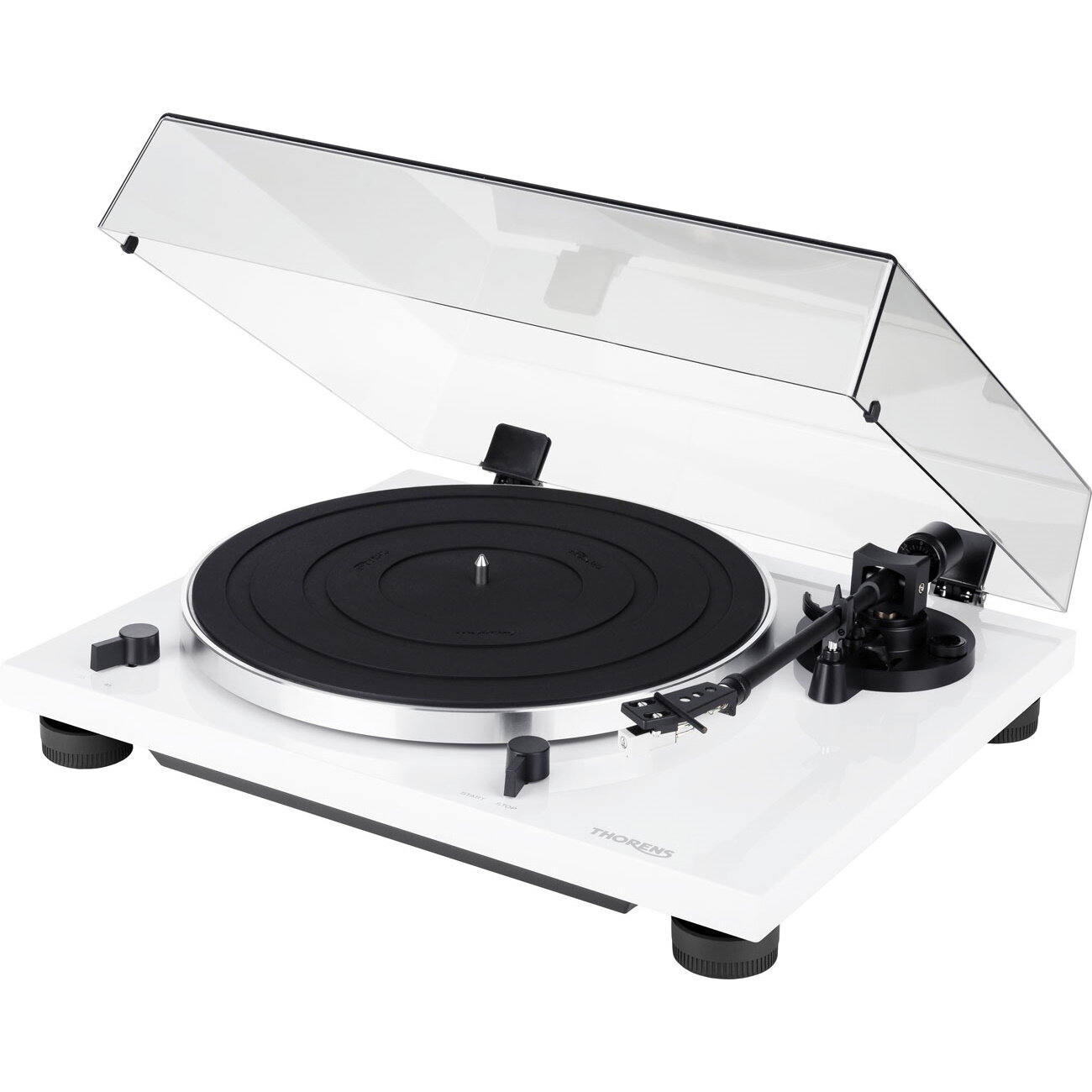 Виниловый проигрыватель Thorens TD 201 highgloss white