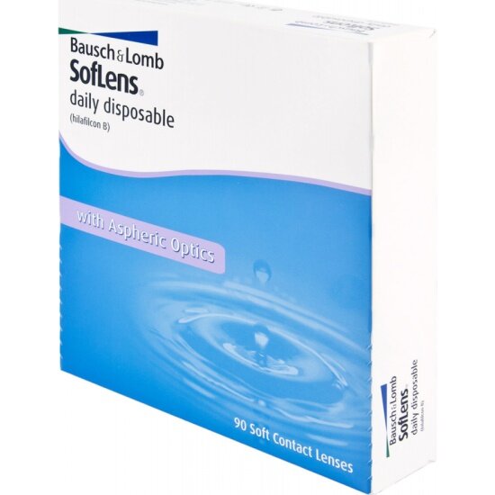   BAUSCH & LOMB SofLens Daily Disposable 90pk (-2.50/8.6/14.2)