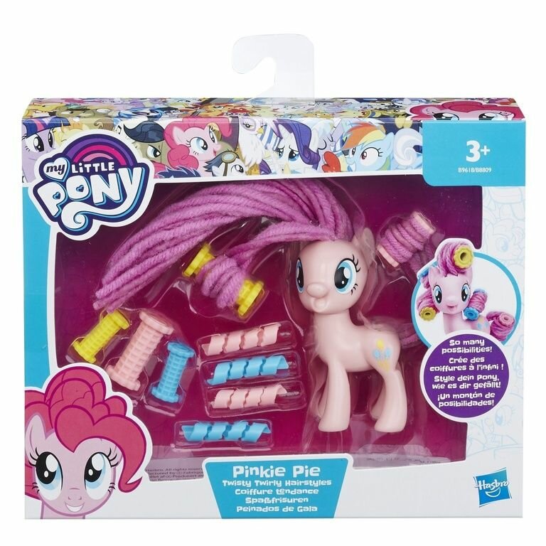 My Little Pony Пони с праздничными прическами Пинки Пай, B9618EU40