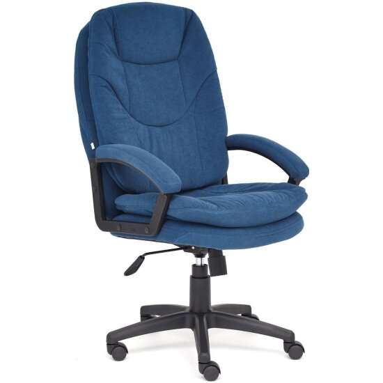 Кресло офисное TETCHAIR COMFORT LT флок , синий, 32