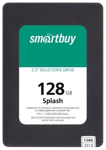 SSD накопитель Smart Buy Splash 128 GB (SBSSD128SPL25S3)