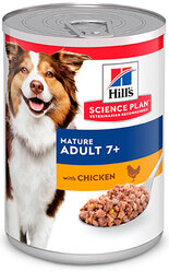 Hills Science Plan Mature Adult 7+ Chicken Консервы для Пожилых собак Курица Цена за упаковку