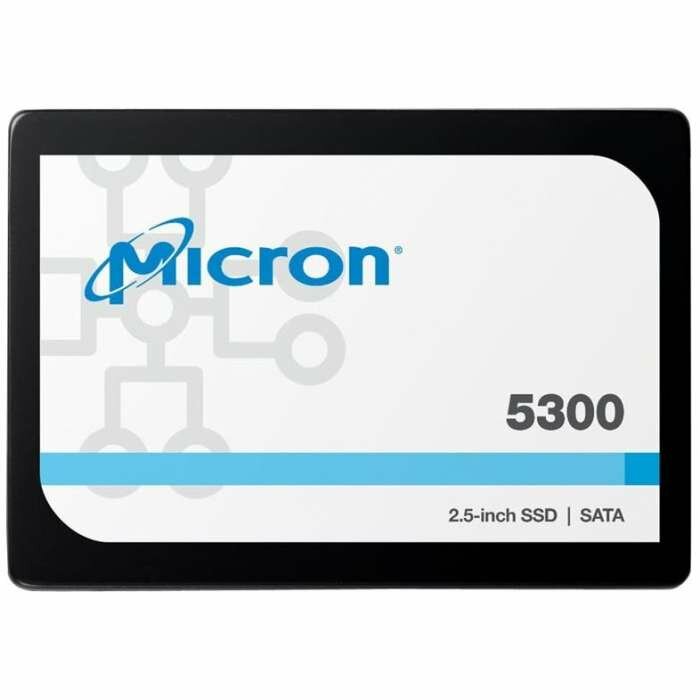 Твердотельный накопитель Micron 5300PRO 7.68TB SATA 2.5" SSD Enterprise Solid State Drive, 1 year