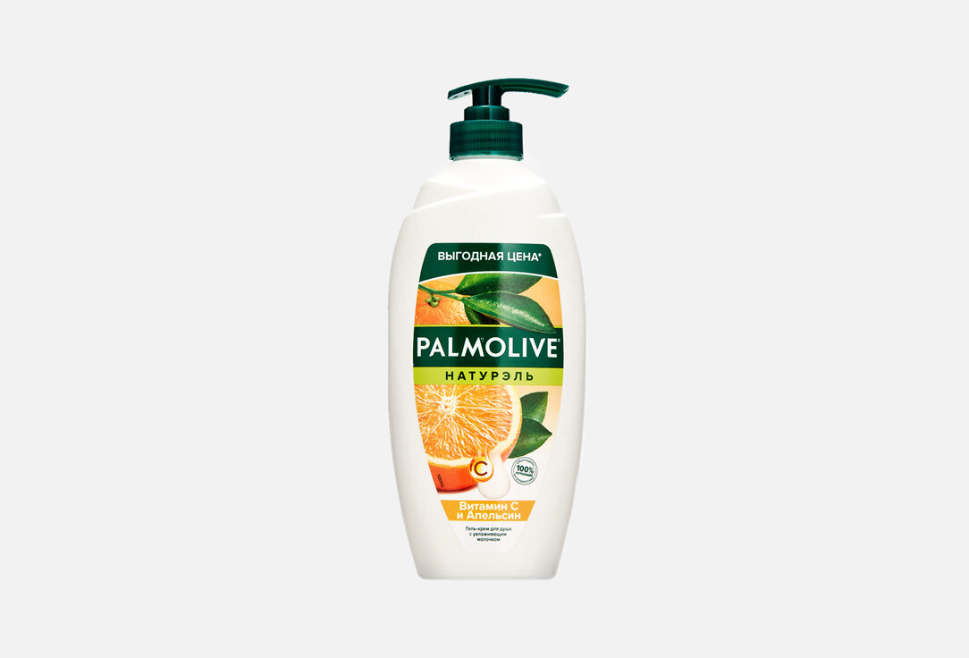 Гель-крем для душа Palmolive, Naturals Vit C and Orange 750мл