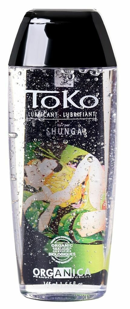 Shunga Лубрикант на водной основе Toko Organica - 165 мл.