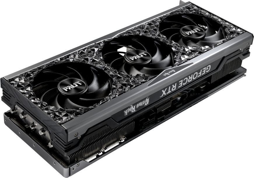 Видеокарта RTX4090 24Gb GDDR6X Palit GameRock OC (NED4090S19SB-1020G)