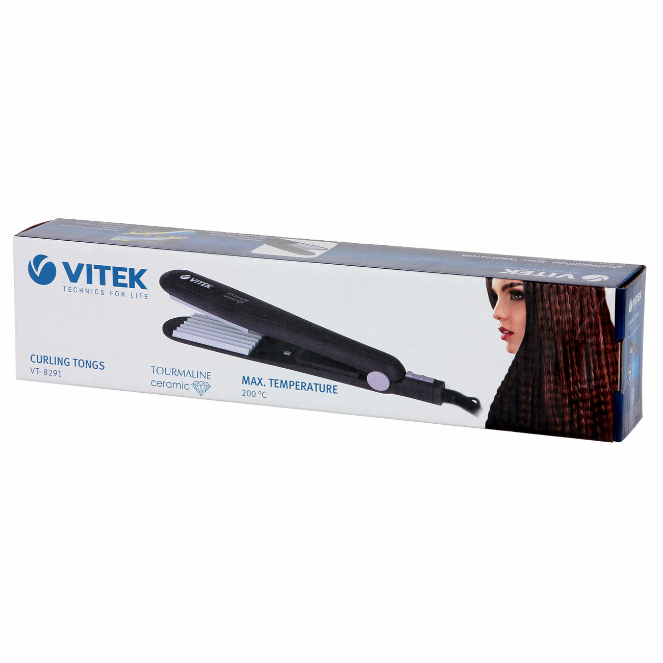 Щипцы-гофре Vitek VT-8291 Violet - фотография № 5