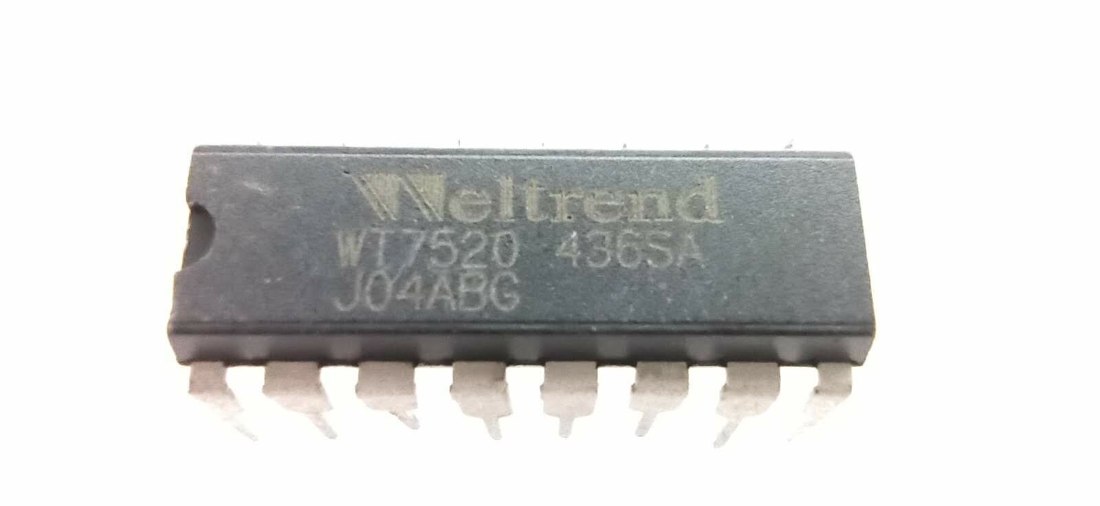 ШИМ-контроллер - Weltrend WT7520 (DIP 16)