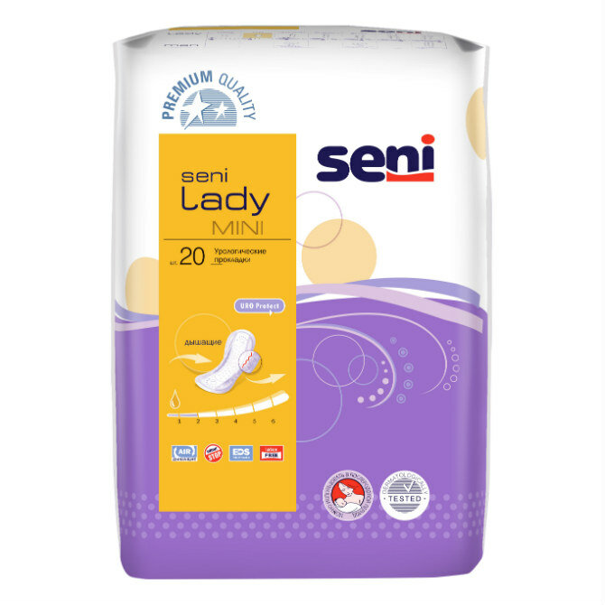 Урологические прокладки Seni Lady Mini