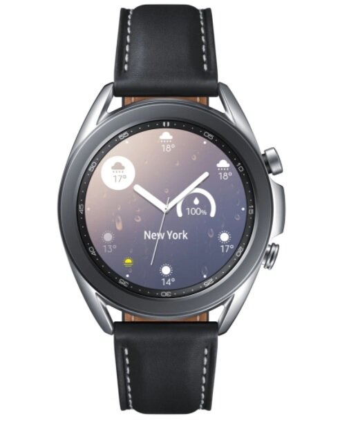 Умные часы Samsung Galaxy Watch 3 41mm Wi-Fi NFC, серебристый/черный (RU)