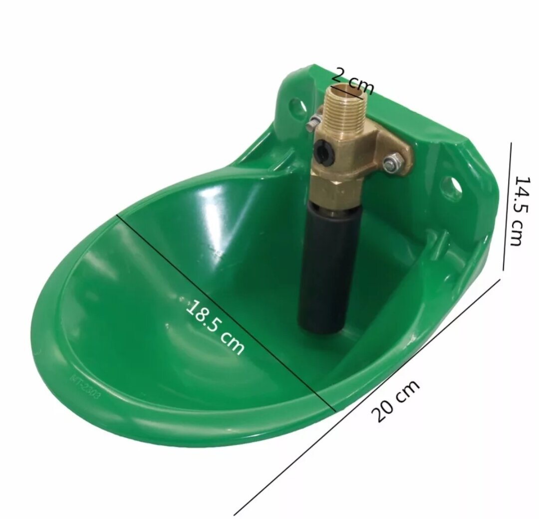 Чашечная поилка автопоилка для овец коз баранов МРС скота сельскохозяйственных животных ягнят козлят - фотография № 2