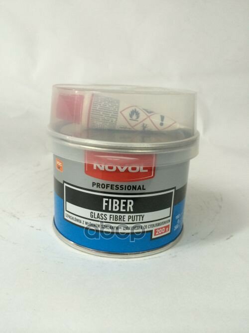 Шпатлевка Novolfiber Со Стекловолокном 0,2Кг Novol арт. 1220
