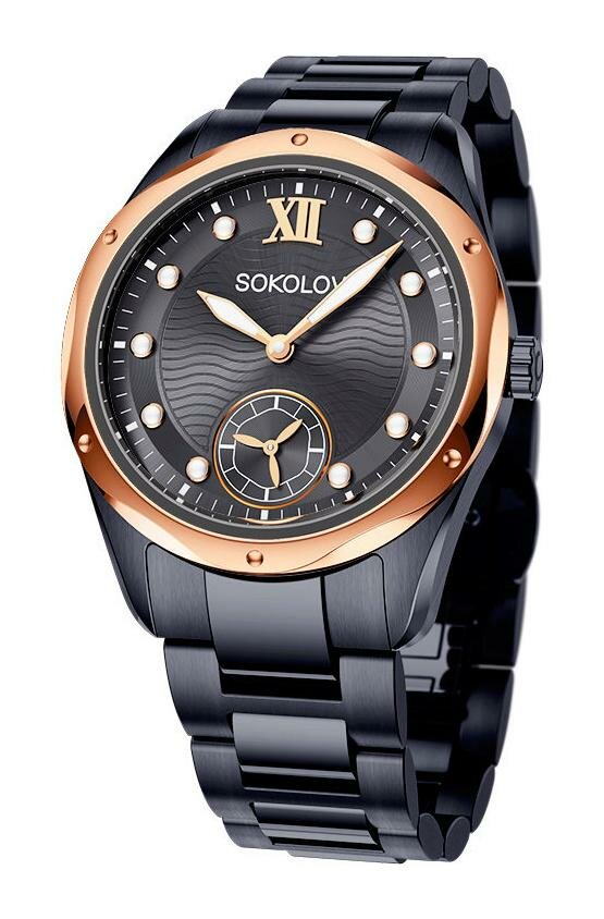 Женские стальные часы соколов 323.80.00.000.04.03.2