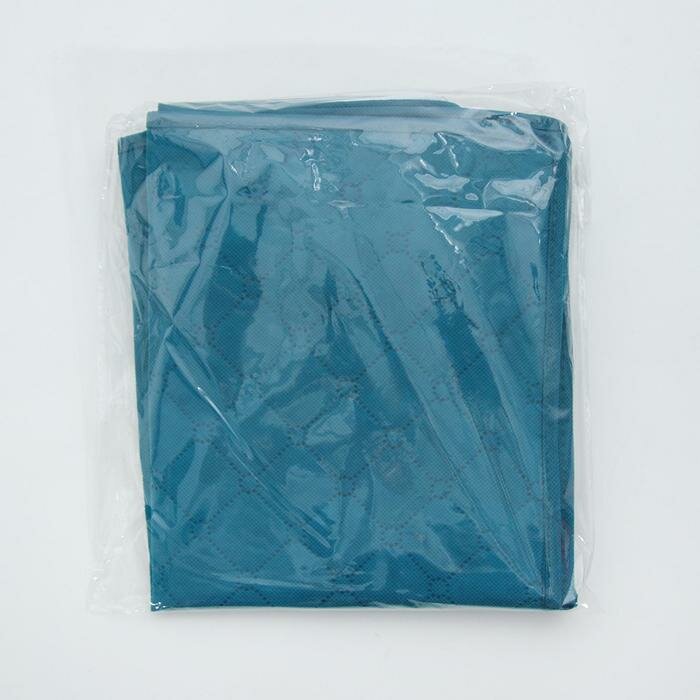 Кофр для хранения вещей «Синеглазка», 49×36×21 см, цвет синий - фотография № 6